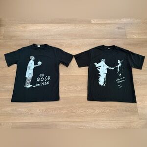 Black Graphic T-Shirts bundle of 2